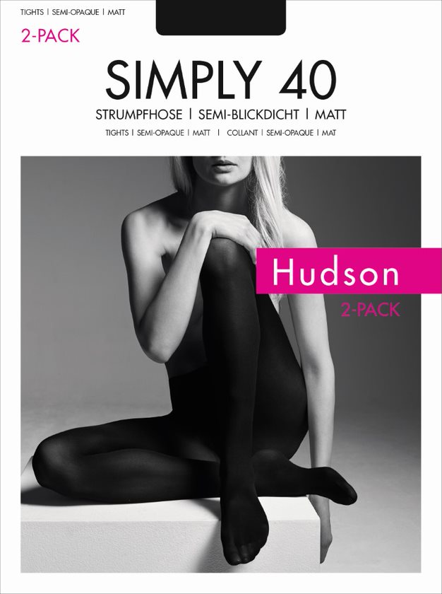 Hudson Simply 40 Strumpfhose (6 Stück)