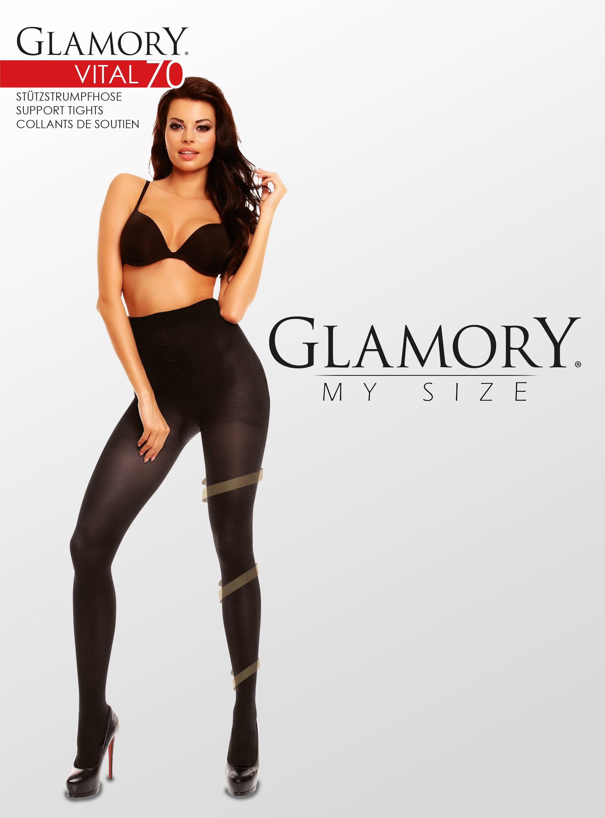 Glamory Vital 70 Stützstrumpfhose (3er Pack)
